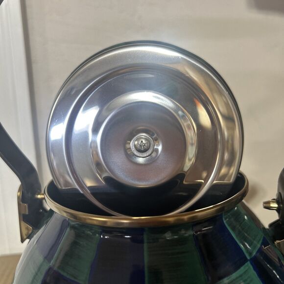 MacKenzie- Childs Juniper Tea Kettle Collective - Picture 8 of 8